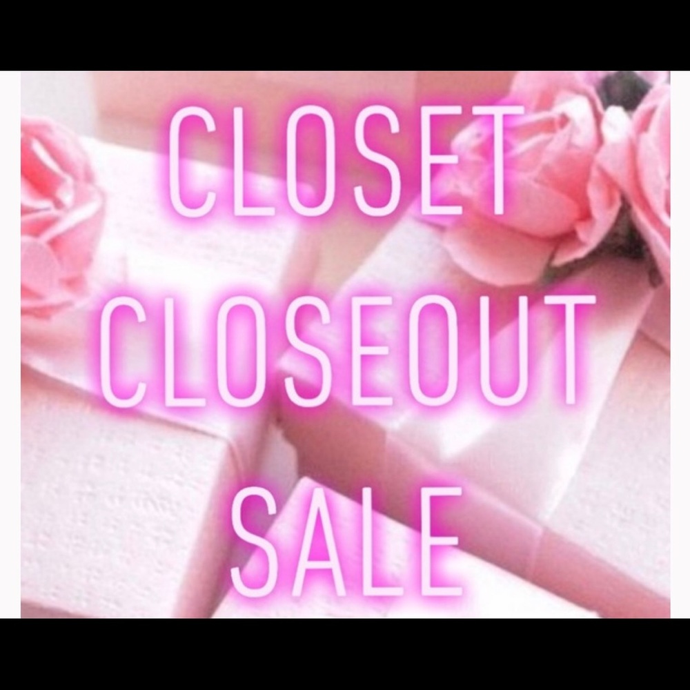 Closing down my closet, make me offers!!!!!